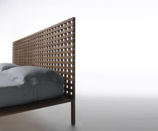 Twine Bed + Wall Headboard by HORM