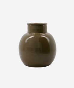 Vase, Aju, Green by HOUSE DOCTOR
