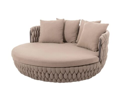 BED REBECCA ALUMINUM TAUPE by LDK GARDEN